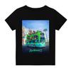 Children's Casual Fashion Cartoon Print Short-sleeved T-shirt Top