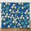 Flower Series Sunflower Digital Printing Curtain Blackout And Punching