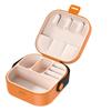 Jewelry Organizer Display Travel Jewelry Case Boxes Portable Jewelry Box Container PU Leather Storage Joyeros Organizador