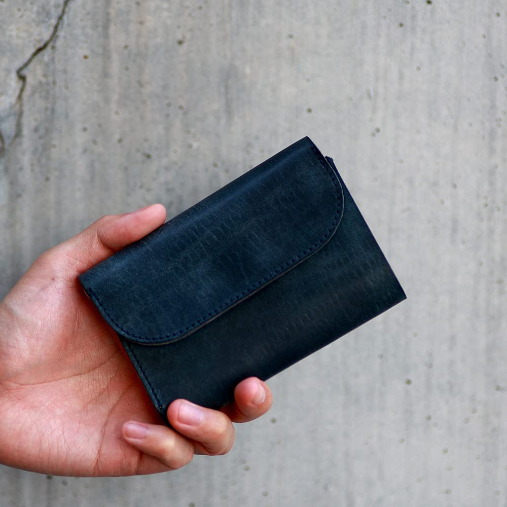 AGILITY affa "Calm" Folding Wallet, Compact, Small, and Mid-Size, Men's and Women's, Leather