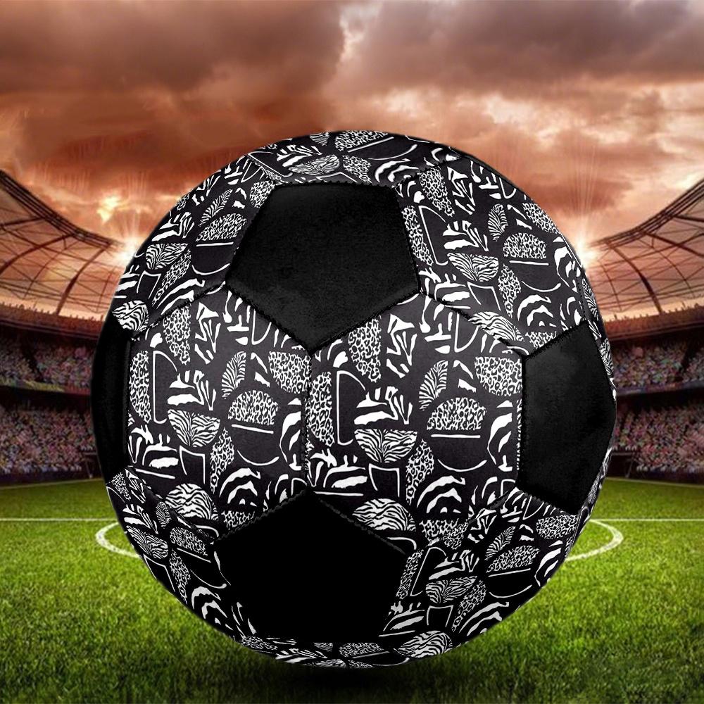 1pc Abstract Animal Prints Durable Soccer Ball/Football, Size 5, Perfect for Training, Entertainment And Competition,Gift yy26060654