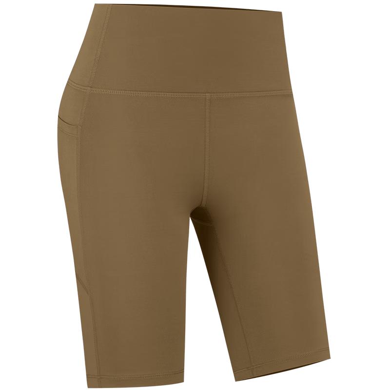 VFU High-Waist Hip-Lifting 5-Point Yoga Cycling Shorts M