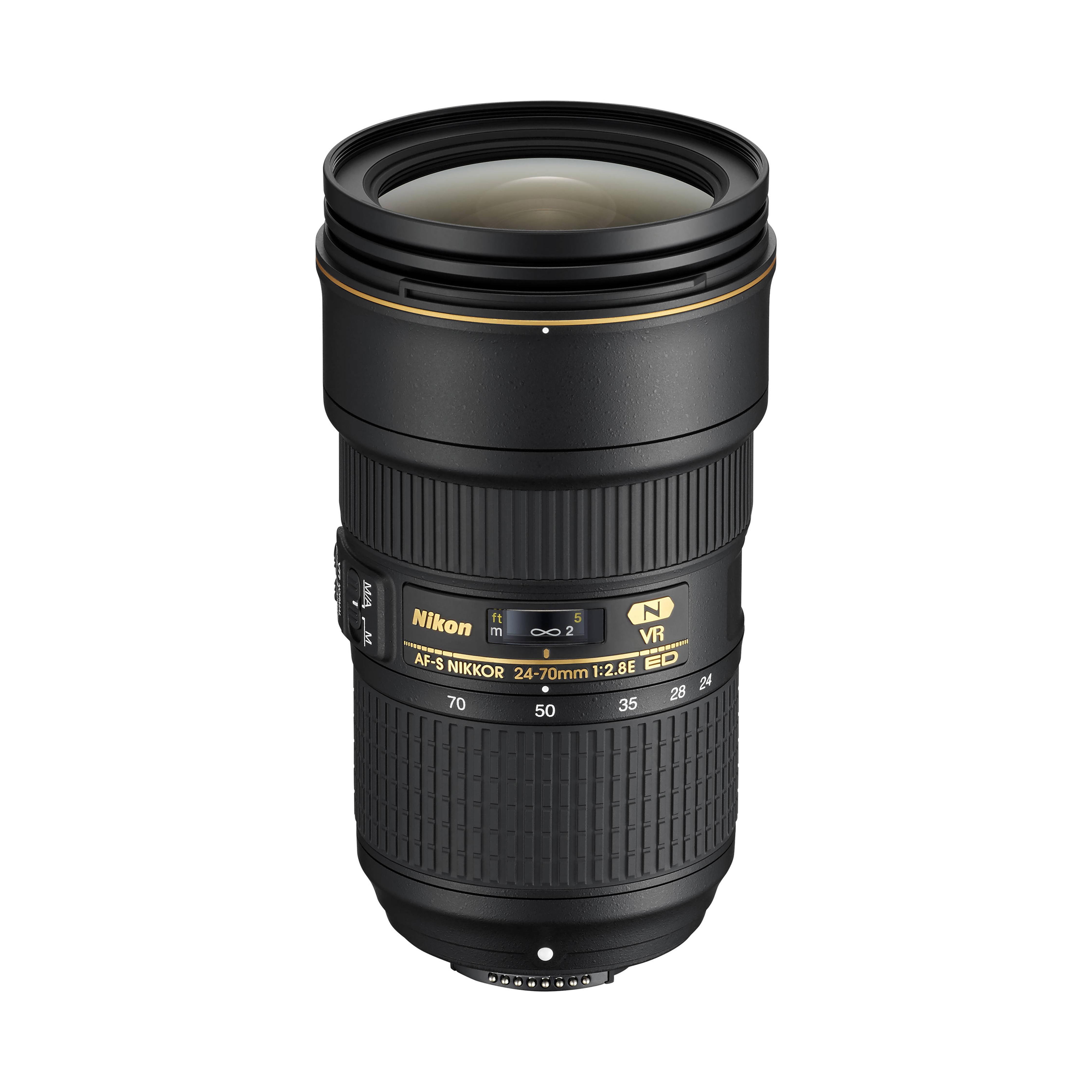 

Nikon Объектив AF-S NIKKOR 24–70mm f/2.8E ED VR чёрный
