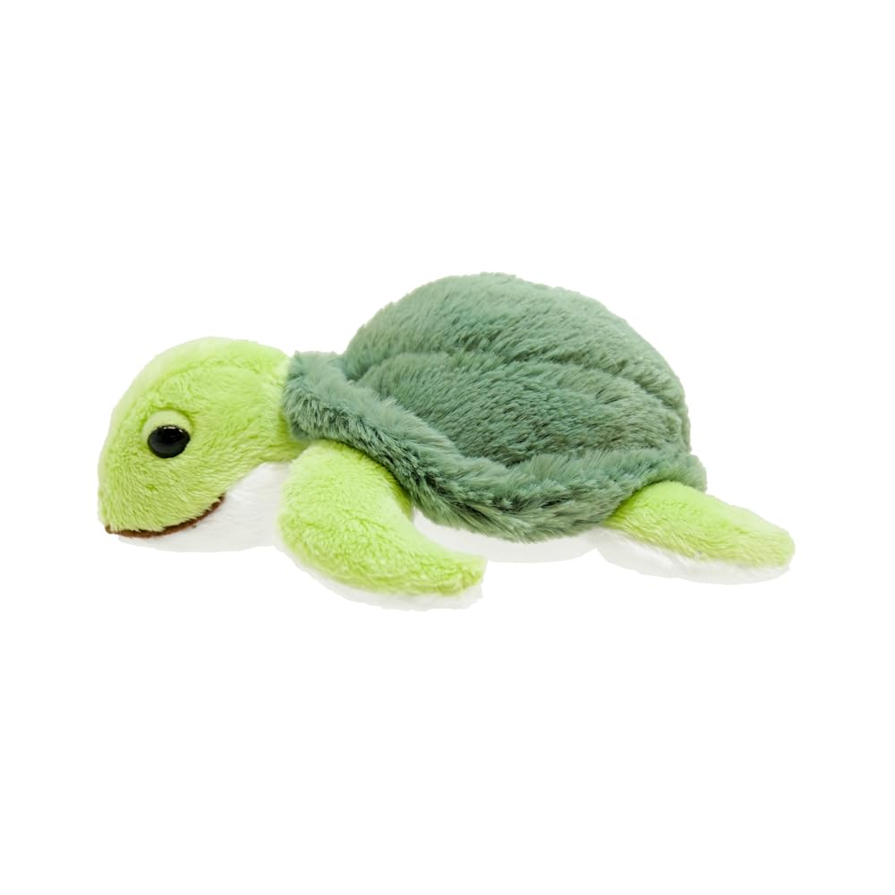 Sunlemon Fluffies Sea Turtle S x 16 x 7cm Plush Toy Animal Cute Sea Creature 14.5 P-1913
