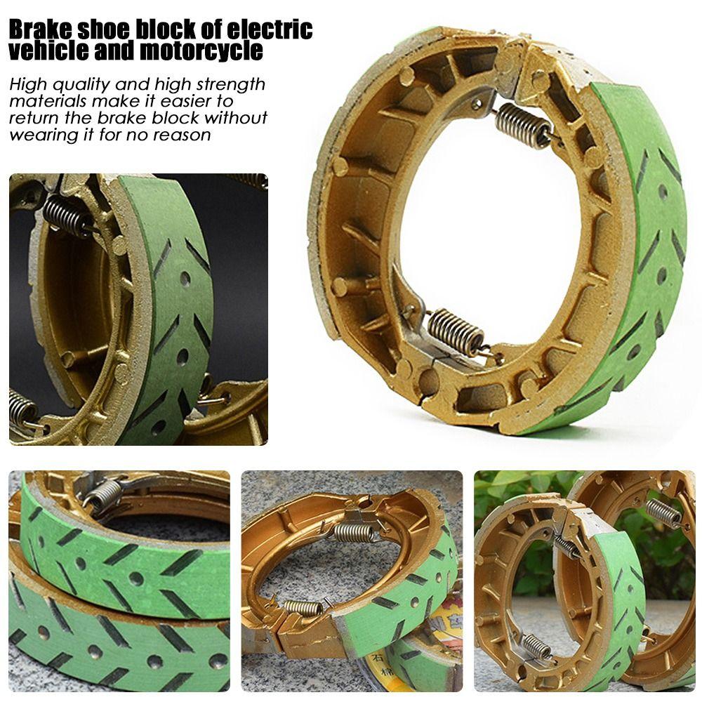 110 130 Drum Brake Shoes Disc Brake Brake Pad Block Motorcycle Disc Brake Pads Electric Vehicle