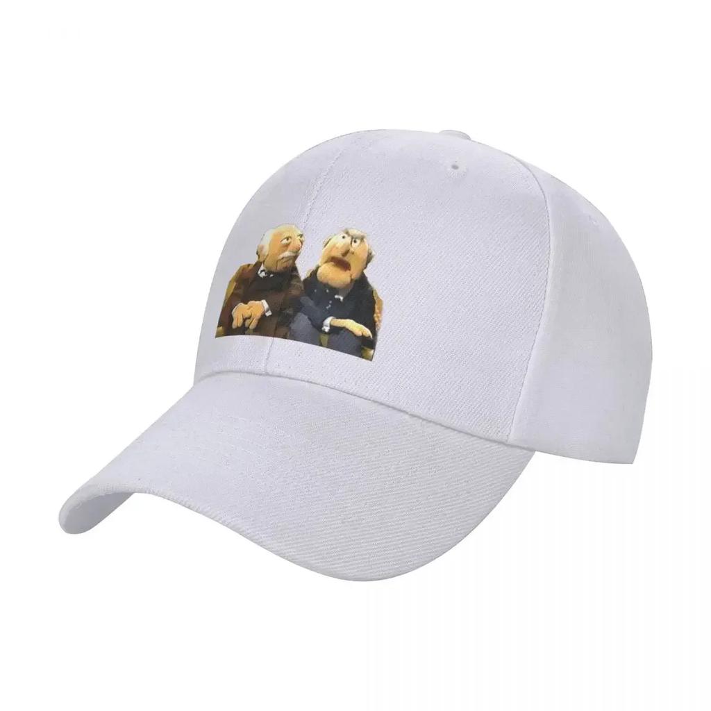 Statler and Waldorf Baseball Cap western Hat Golf Hat Big Size Hat Girl Unisexs