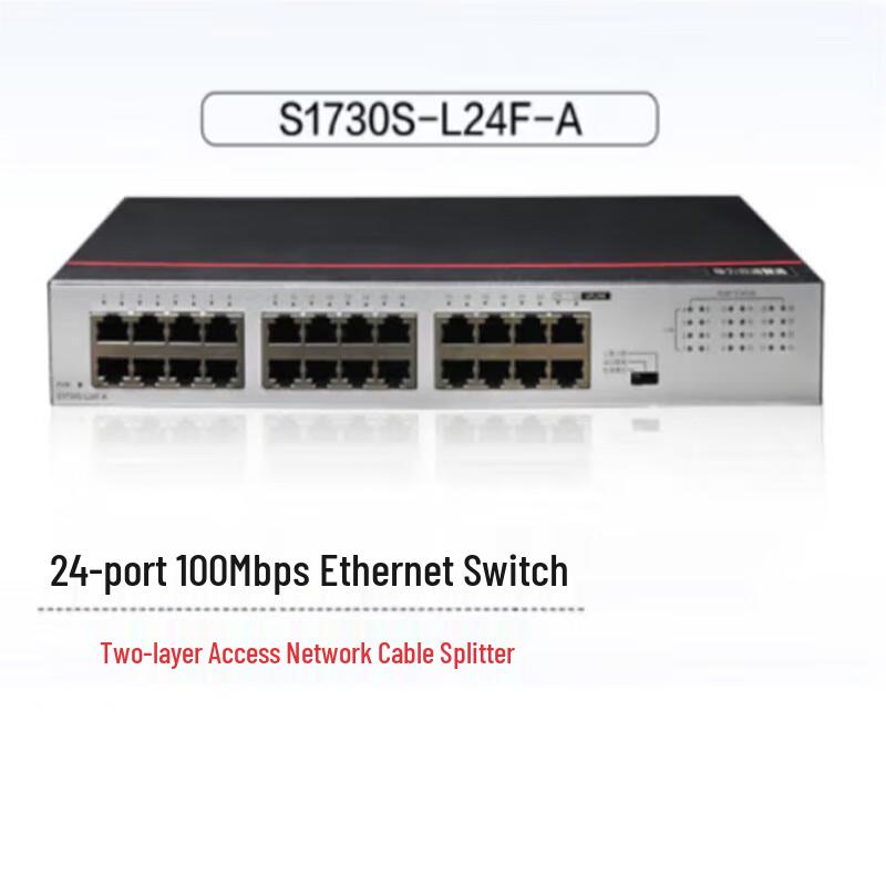 

Huawei S1730S-L24F-A 24-Port 100M Ethernet Switch
