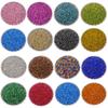 Fashionable Jewelry Making Loose Beads 3mm 4mm For Necklace Bracelet Mini Seed Glass Beads Candy Color Pendant Silver Plated DIY
