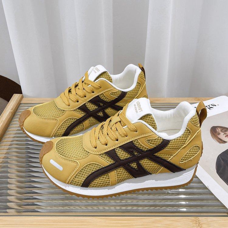 

[youshilai] thick-soled German training shoes for women s 2025 spring and summer new mesh breathable Forrest Gump shoes for women s casual shoes 40