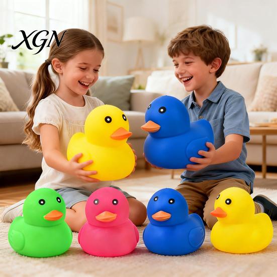 Angstlinderndes Spielzeug Große Ente Stressabbau Langsam aufsteigender Weicher TPR Knetball für Erwachsene Kinder Sensorische Figur