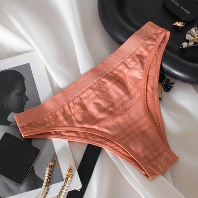 Intimo senza cuciture grande da donna traspirante delicato sulla pelle confortevole slip a vita bassa sport fitness senza segni mutandine triangolari con spacco alto