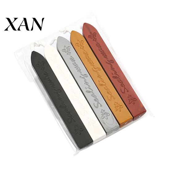 Professional Wax Seal Tools 5PCS Sealing Sticks, with Wicks, Classic Color Retro for Letters Strips, Envelope And Vintage Craft Decor Decorative