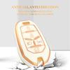 New Car Remote Key Case Cover Protector For Ssangyong Rexton Y400 Y450 G4 2021 2022 Holder TPU Shell Fob Accessories 5 Buttons
