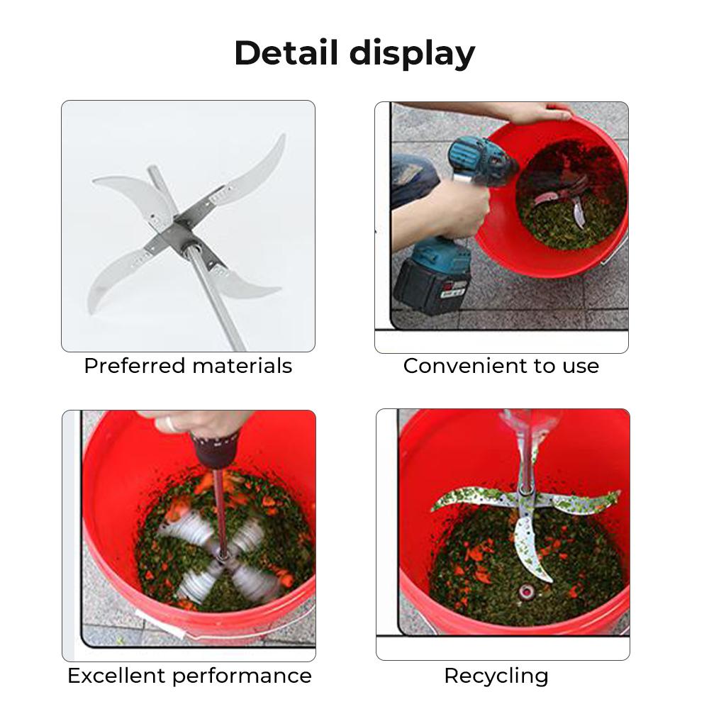 Agricultural Chopper Blade Breeding Chicken, Duck, Goose And Pig Feed Chopper Fruit And Vegetable Cutting Machine Grass Shredder