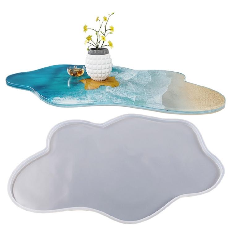 Silicone Irregular Tabletop Mold for Epoxy River Table Making Form Casting