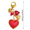 Stainless Steel Starfish Tassel Keychain Waterproof Versatile Bag Charm  Girls