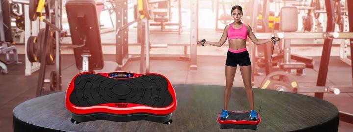 Platforma Wibracyjna Wibrująca Treningowa Masująca Trening Ciała Max 150Kg