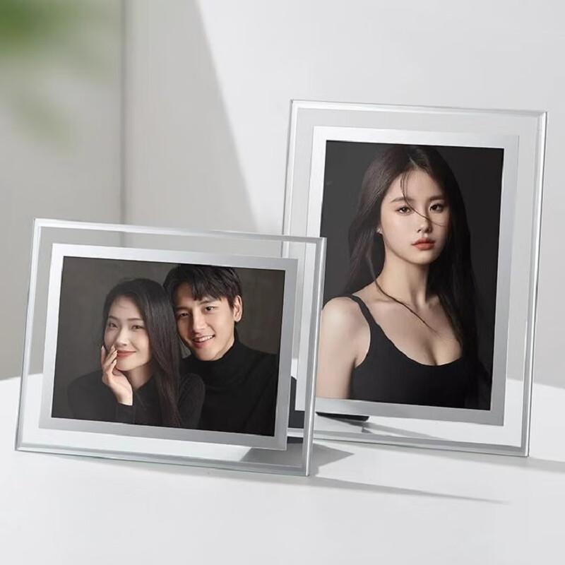 Jinlongxing Glass Tabletop Photo Frame