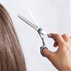 Evanda Supervised by a professional hairdresser Suki shears Haircut scissors Suki shears Hair cut Hair cutting scissors Bangs cutting Cleaning cloth
