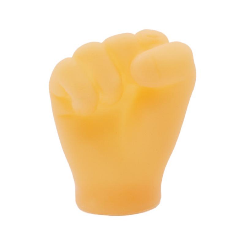 Put On The Plastic Gloves for Playing with And Petting Cats and Massage The Left and Right Little Hands