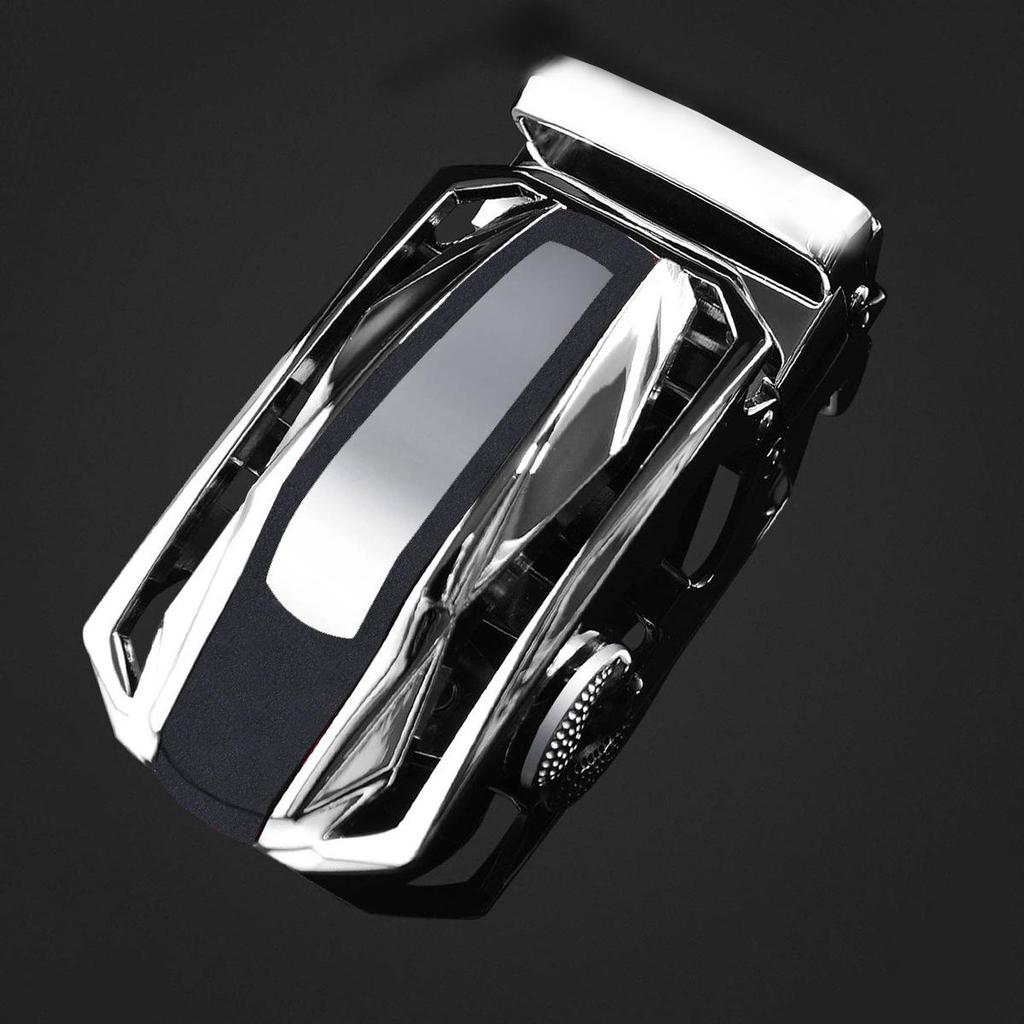 Men's Automatic Buckle Leather Belt