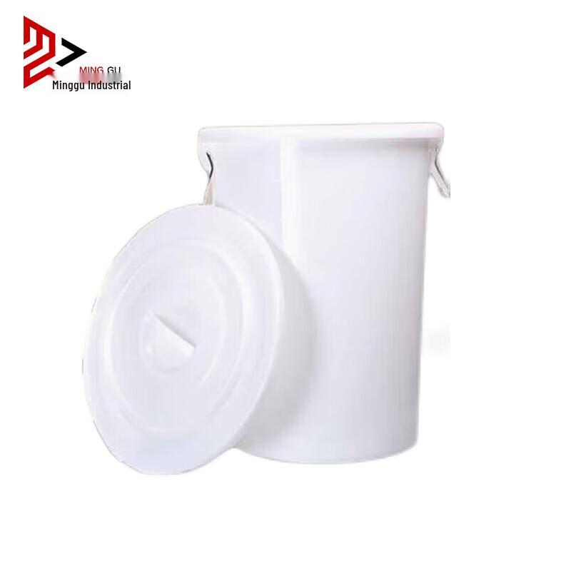 Minggu Large Capacity Round Industrial Plastic Trash Can 160L