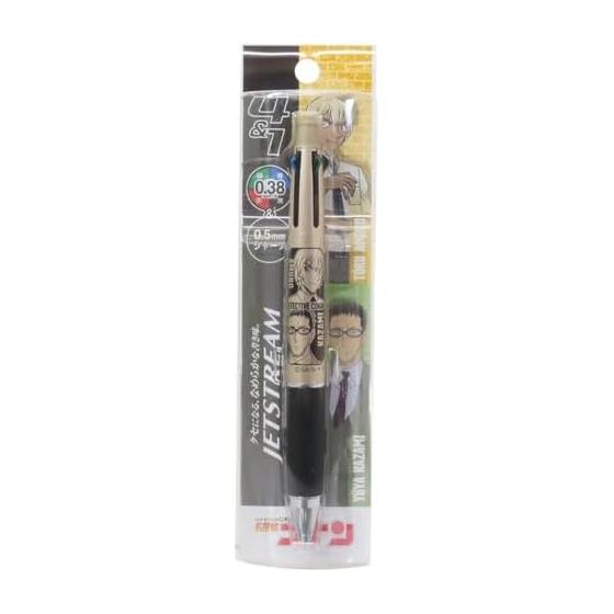 Detective Conan Jetstream 4&1 0.38mm Ballpoint Pen 0.5mm Mechanical Pencil Rei Amuro & Kazami Yuya Shonen Sunday
