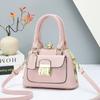 2026 New French Clip Mouth Gold Bag Women's Retro Handbag