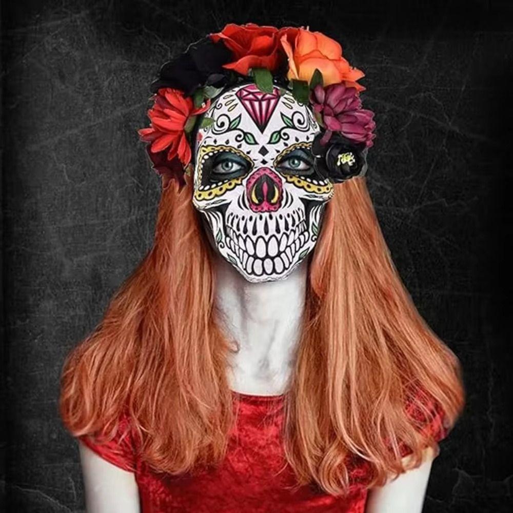 Lightweight Artificial Camellia Headband Comfortable Fabric Headband Halloween