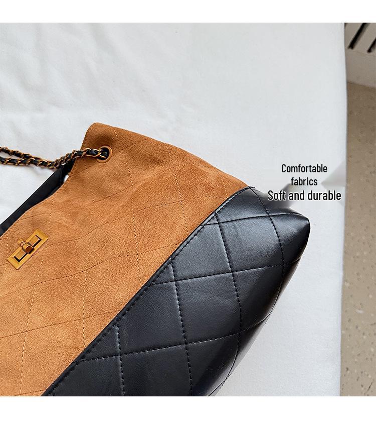 Korean Fashion Women's Large Capacity Versatile Crossbody Tote Bag