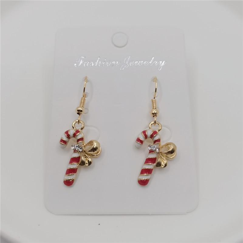 Top-Selling Christmas Dangle Earrings – Santa, Snowman, Reindeer, Snowflake, Candy Cane, and Tree Designs