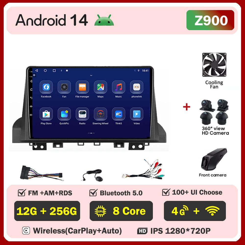 Android 14 For Moskvich 3 2022 - 2024 For JAC JS4 2020 - 2025 iEVS4 2019 - 2025 Refine S4 2018 - 2022 Car Radio GPS Touch Screen