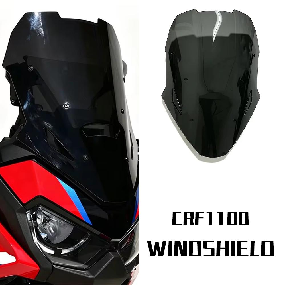 2024-2026 For HONDA CRF 1100 L Africa Twin Windshield Sport Windscreen Africa Twin CRF1100L CRF1100 CRF 1100L Wind Screen