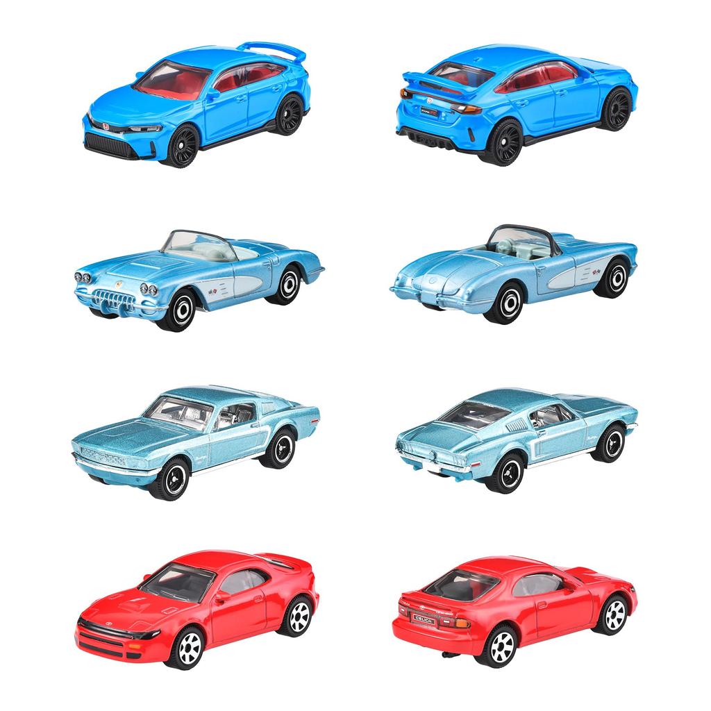 Matchbox Basic Cars Assortment 24 Miniature Vehicle Toys Box Set - - (Ages 3+) - Multi-color (30782-987B)