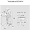 Bange Upgraded Men Waterproof Multifunction Carbon Fiber Pattern Crossbody Bag Usb Sling Shoulder Bags Messenger Chest Bag Pack