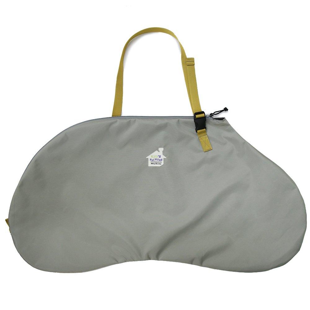 

[Kids Packers] Strider Carry Bag / Silver x Mustard
