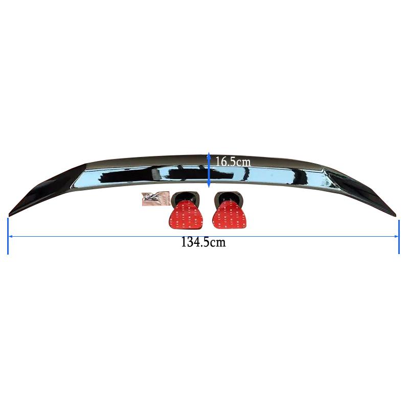 Voor BMW Toyota Honda Kia Hyundai Opel Mazda VW TuningAuto Styling Universeel 5D Koolstofvezel Spoiler Vleugels DIY Refit Kofferbakdeksel