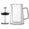 1000ML Glass French Coffee Press Insulated Kettle Heat-resistant Double-layer Filter Household Filter Coffee Pot