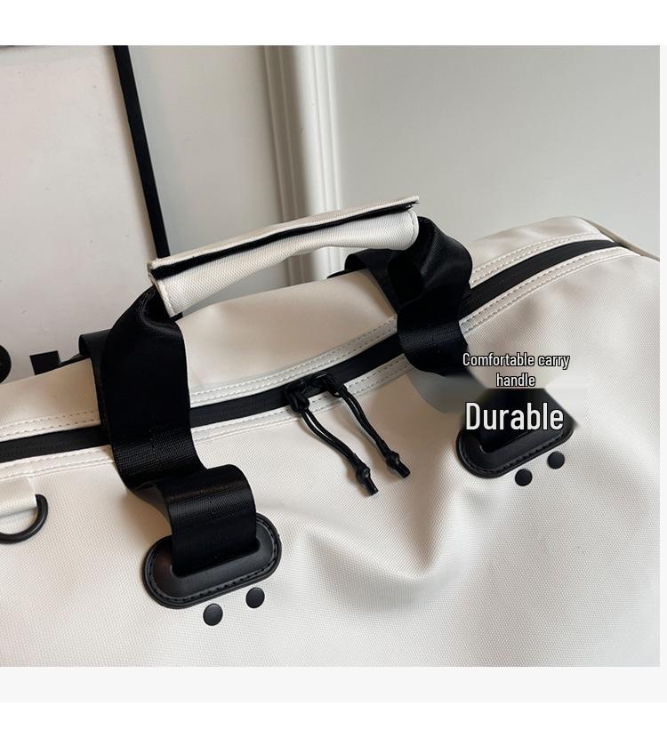 Women's Lightweight Travel Handbag with Wet/Dry Separation - Large Capacity, Stylish Sports & Fitness Bag