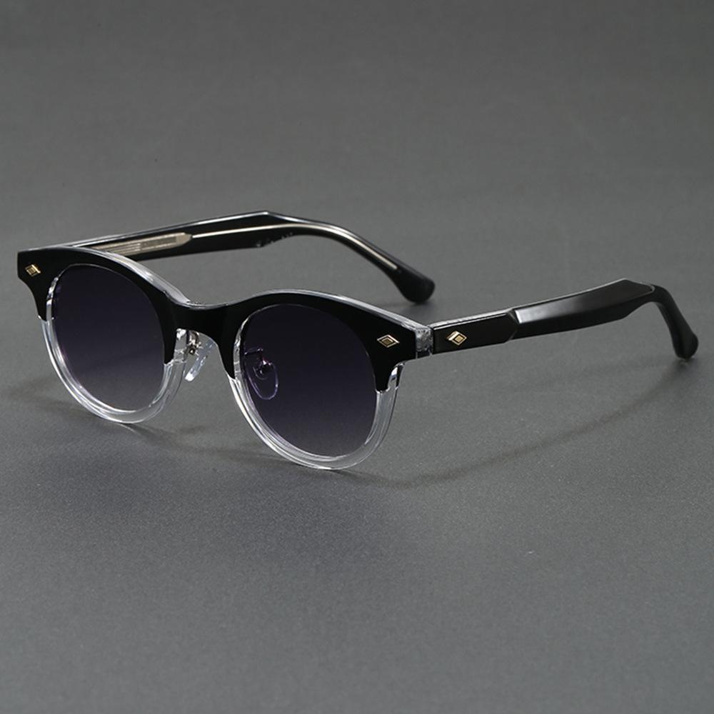 Vintage Round Sunglasses for Women Men Luxury Brand Sun Glasses Female TR90 Fashion Glasses Frame High Quality Travel Eyewear