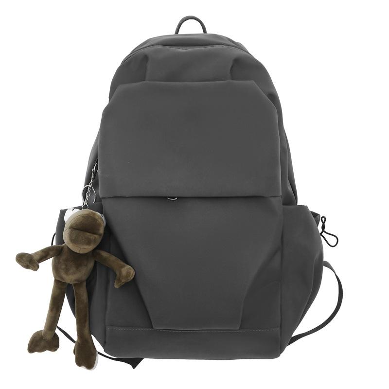 Schoolbag couple backpack women's 1011 new Korean version fashion trendy ins large capacity backpack junior high school student schoolbag