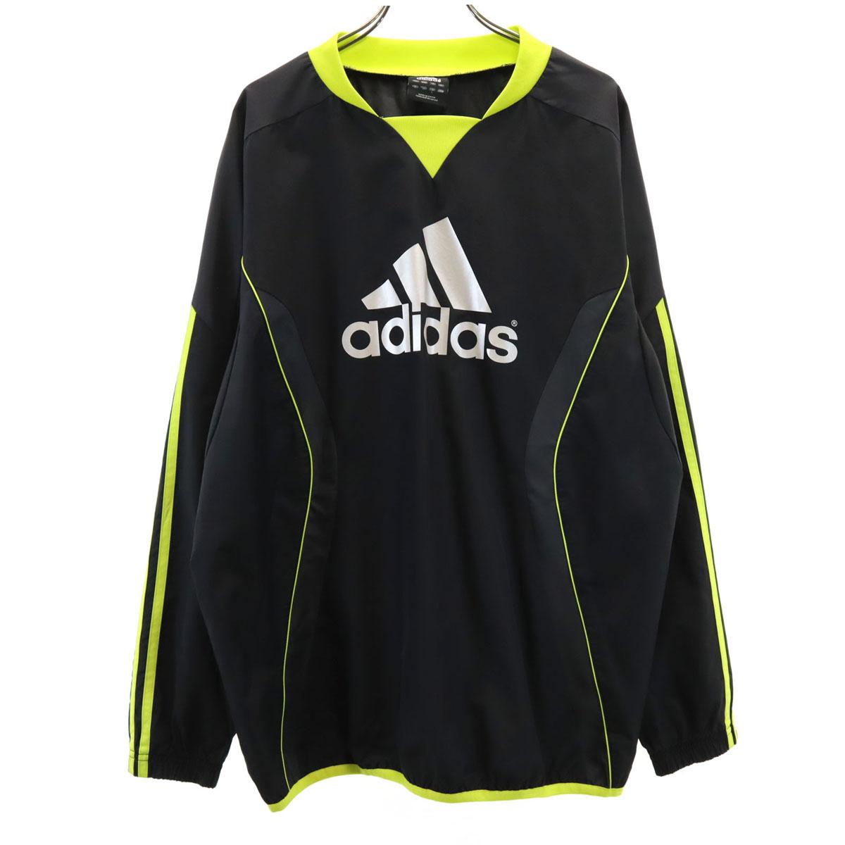 

adidas Писте с длинным рукавом L угольный пуловер Мужской Б/У