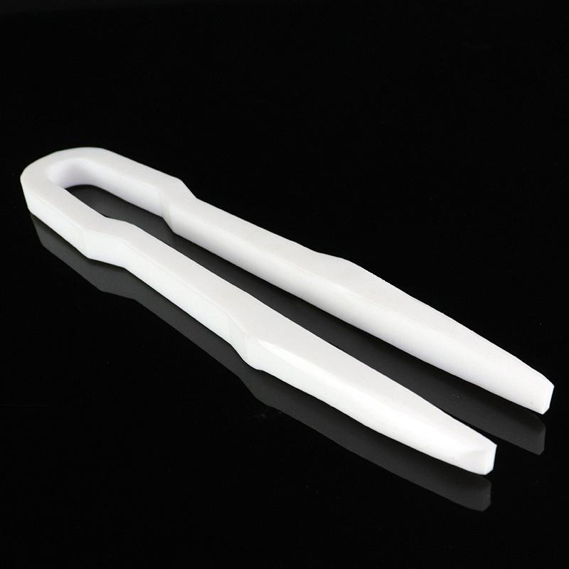 1PC 100 150 200 250 300mm PTFE Teflon Polytetrafluoroethylene Tweezers Laboratory Strong Acid and Alkali Resistance 100mm