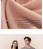 German Velvet Warm Lace Round Neck Underwear Set: Fleece-Lined, Heat-Generating for Men & Women