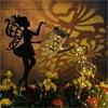 Luci Solari a Forma di Annaffiatoio Fatato Metallo Vintage Decorazione Giardino Esterno Luce Solare Pendente a Bollitore Impermeabile Decorazione Cortile Villa