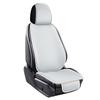 Ice Silk Non-Slip Car Seat Cushion Set - Summer Cooling with Backrest & Square Cushion