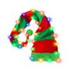 Christmas Cosplay Long Elf Hat Light Up Leprechaun Hat Christmas Photo Props Cheerful Hat Baggy Hat Leprechaun Wear