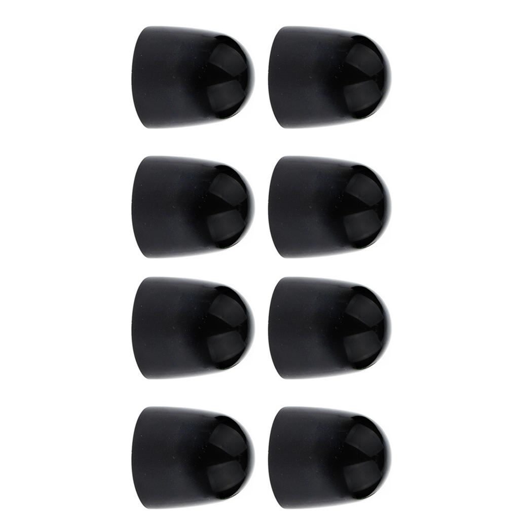 8Pcs Universals Plastic Toilet Bolt Covers Toilet Bowl Push On Bolt Screw Caps Toilet Anchor Screw Cap Decoration