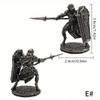 1pc Pure Coppe Demon Soldiers Miniature Figurines Man Collections Desktop War Game Chess Pieces Boy Toys Gifts