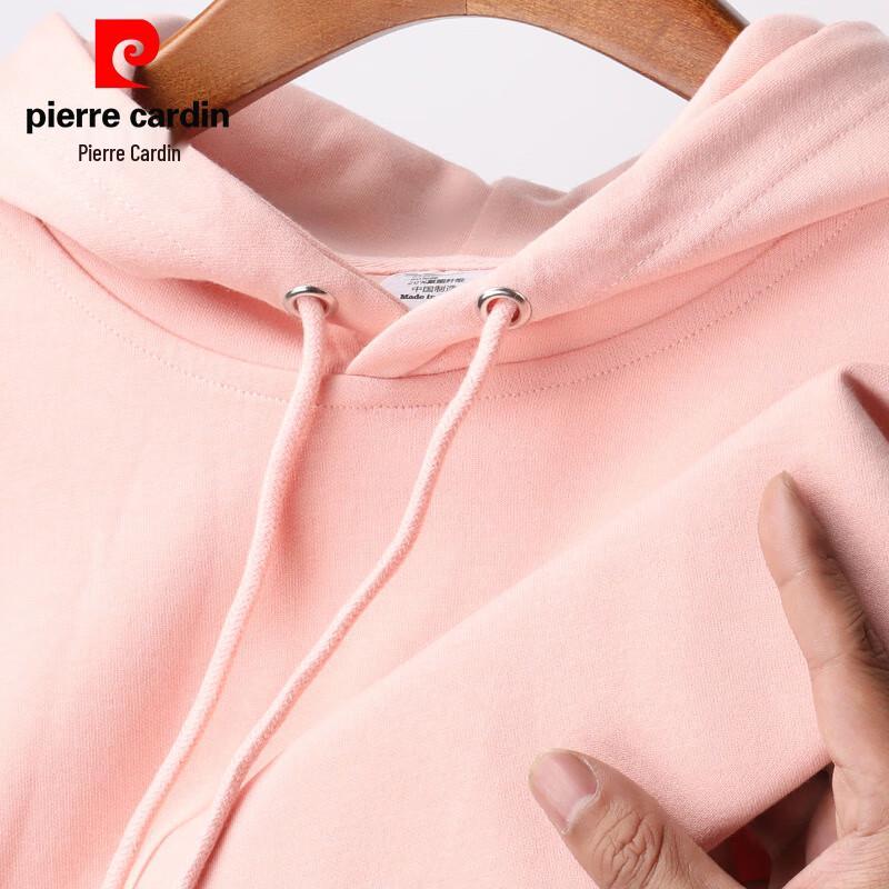 Pánská jednobarevná ležérní mikina s kapucí Pierre Cardin